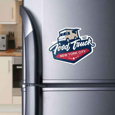 Outdoor/Car Magnet - Custom Shape - Up to 6in Thumbnail