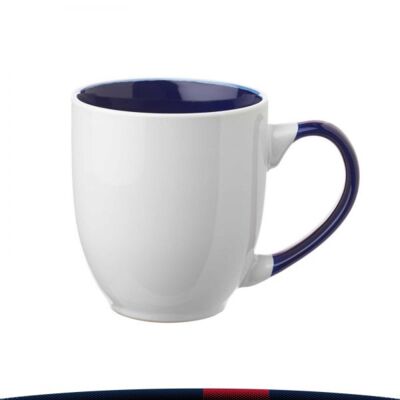 16 oz. Two-Tone Ceramic Mugs - white outside, color inside Thumbnail