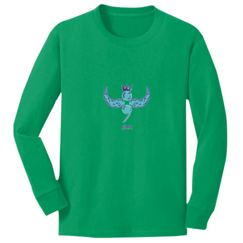 ColorRun FC - Youth Long Sleeve Core Cotton Tee Thumbnail
