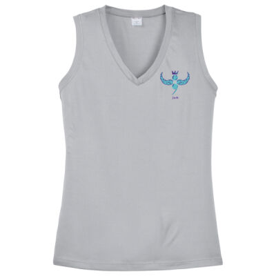 ColorRun LC - Women's Sleeveless PosiCharge ® Competitor V Neck Tee Thumbnail