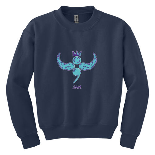 ColorRun FC - Youth Heavy Blend Crewneck Sweatshirt Thumbnail